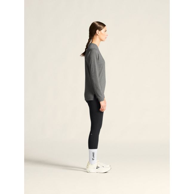 Bluză dame Craft Layers Thermal Mesh Cn - gri | strat de bază termic