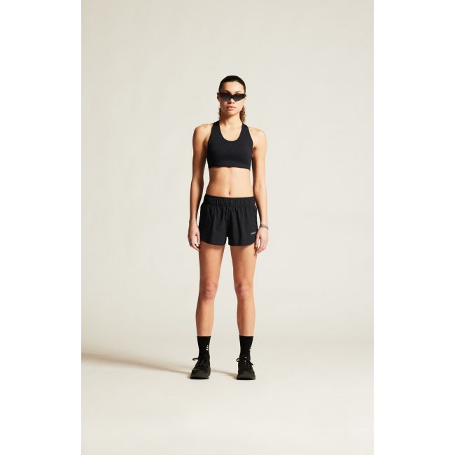 Bustieră sport Craft Collective Padded - neagră | antrenament