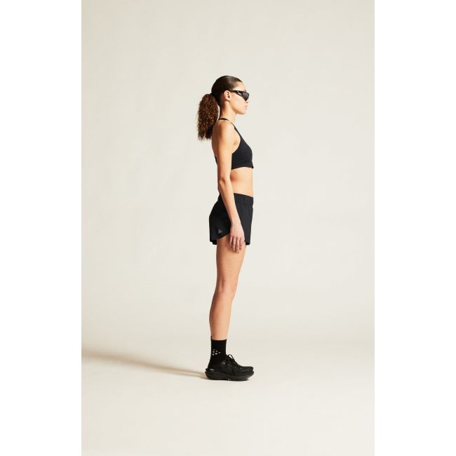 Bustieră sport Craft Collective Padded - neagră | antrenament