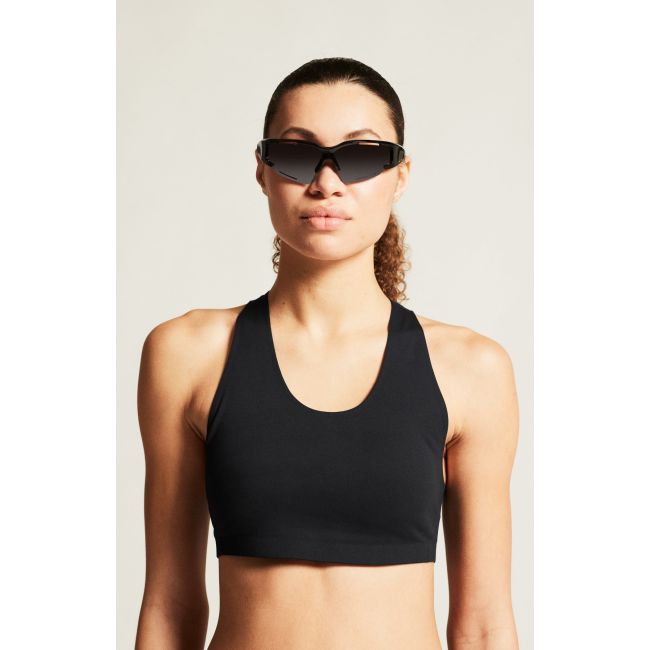 Bustieră sport Craft Collective Padded - neagră | antrenament