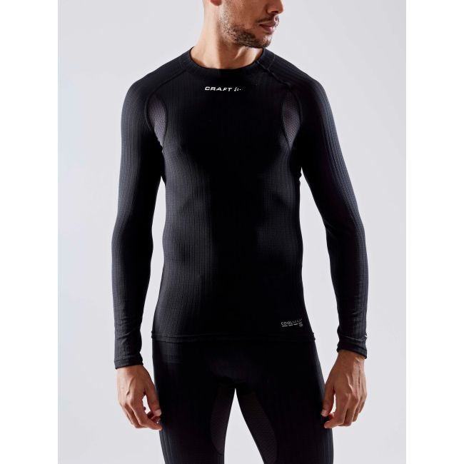 Bluză Craft Active Extreme X Cn Ls - negru | strat de bază