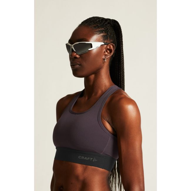 Bustieră sport Craft Training Bra Padded - mov | antrenament
