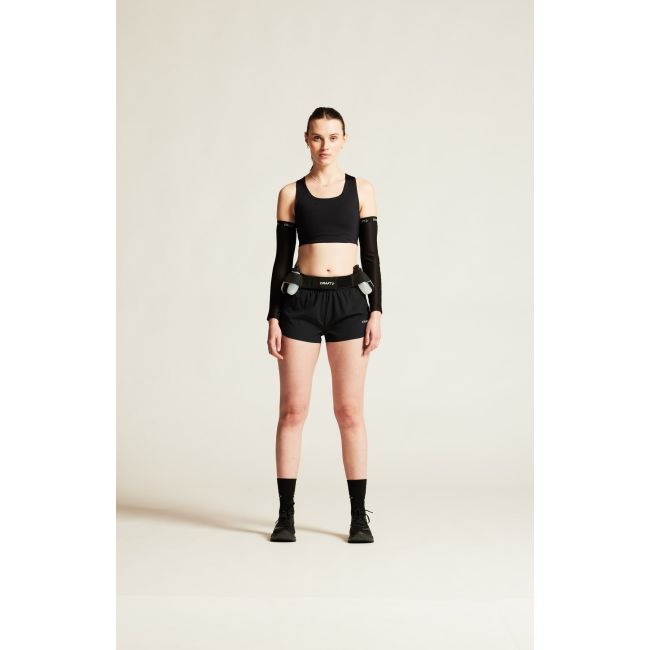 Pantaloni scurți alergare Craft ADV Essence 2" Shorts 2 - negri | femei