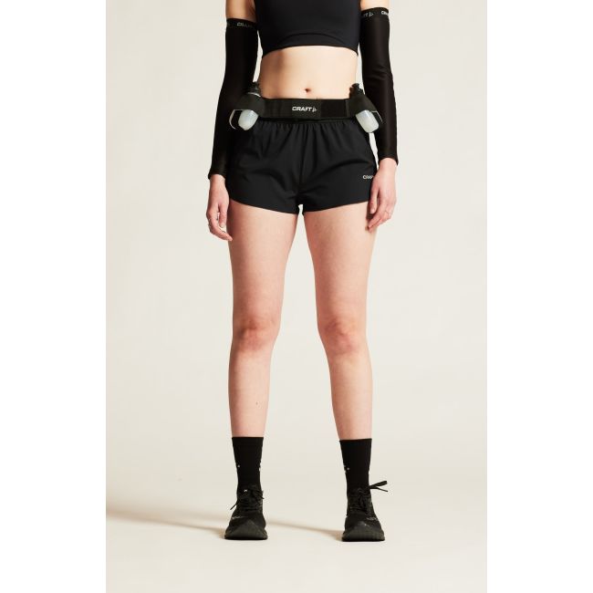 Pantaloni scurți alergare Craft ADV Essence 2" Shorts 2 - negri | femei