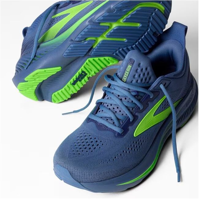 Pantofi alergare Brooks Glycerin 23 - albastru | amortizare premium