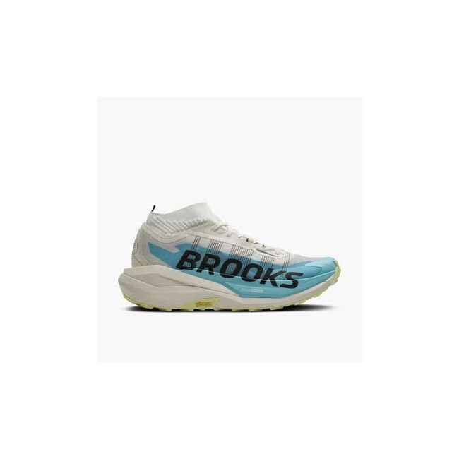 Pantofi trail Brooks Cascadia Elite - alb | placă carbon
