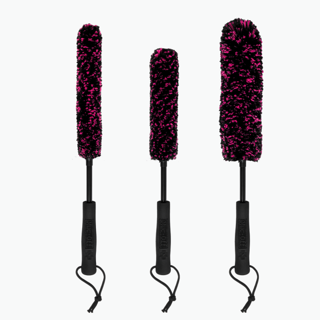 Set Muc-Off 3 perii din microfibra pentru detailing