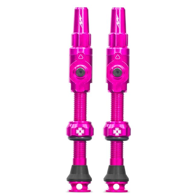 Valve tubeless Muc-Off Tubeless Valves Big Bore Lite (Large) Pink