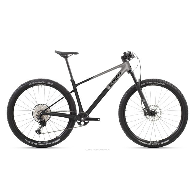 Bicicleta Superior XP 9.1 29 Matte Dark Chrome/Carbon