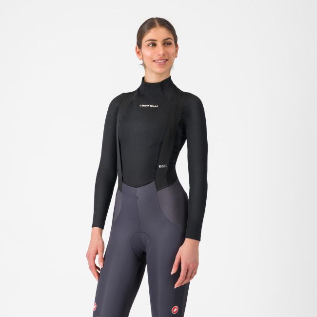 Bluza de corp Castelli Flanders 2 Warm W Neagra
