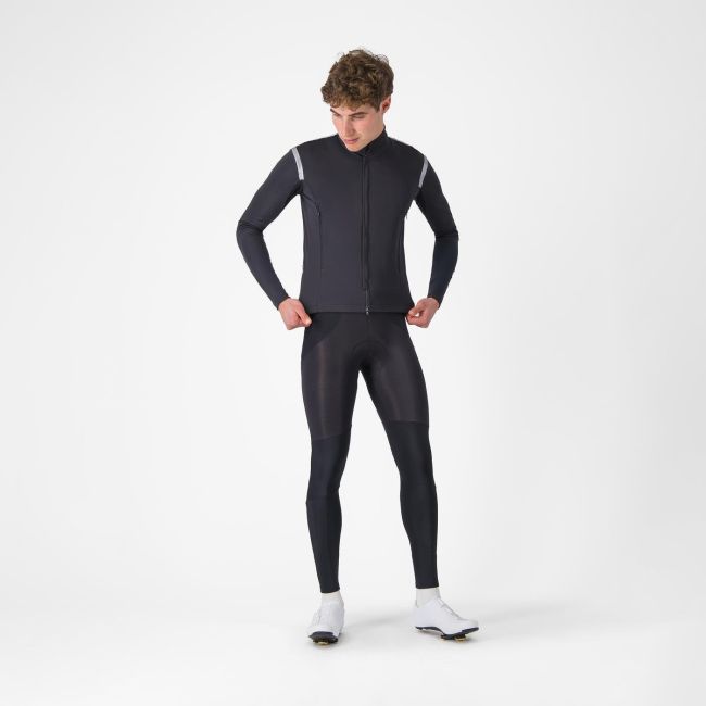 Jacheta Castelli Perfetto RoS 3 Negru Deschis/Argintiu Reflex