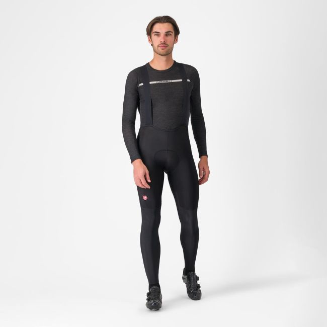 Pantaloni lungi cu bretele Castelli Competizione Negri