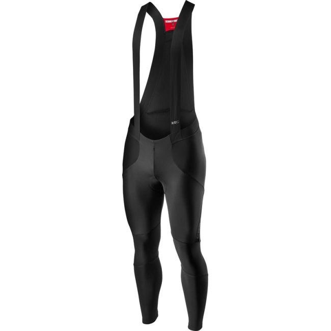 Pantaloni lungi cu bretele Castelli Sorpasso RoS, Negru