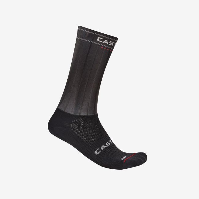 Sosete Castelli Fast Feet 4, unisex, negru L/XL, 40-43