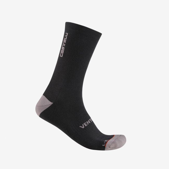 Sosete Castelli Venti Soft Merino Negre S/M 35-39