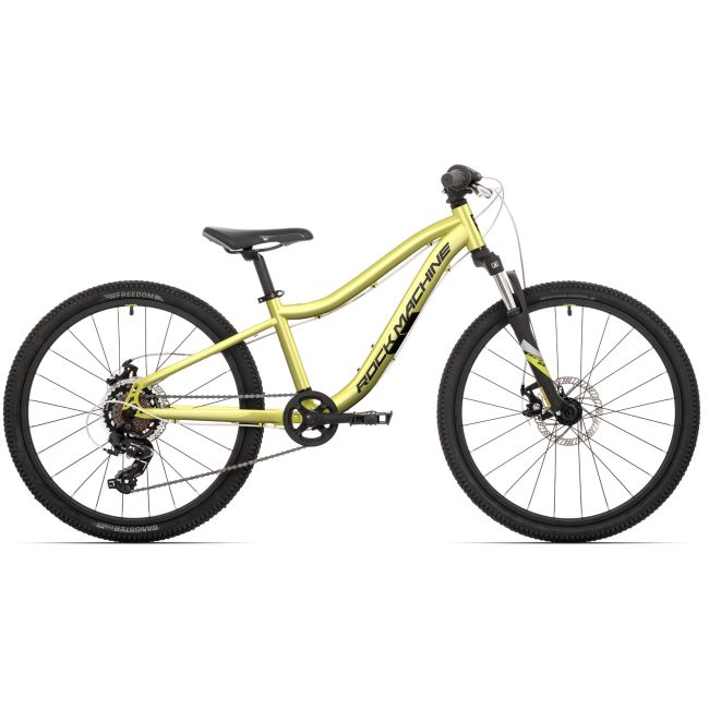 Bicicleta Rock Machine Storm 24 MD Gloss Sulfor Yellow