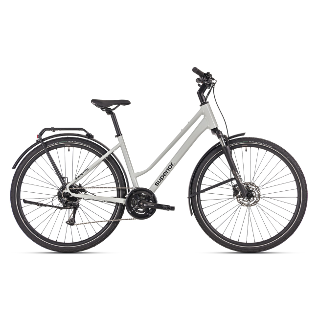Bicicleta Superior BLOX 6.2 T MS 28 Gloss Grey