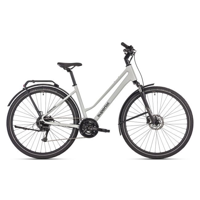 Bicicleta Superior BLOX 6.2 T MS 28 Gloss Grey