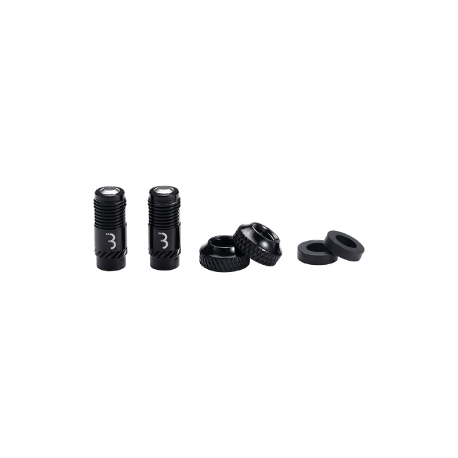 Capace valva BBB CoreCap negre set 2 bucati