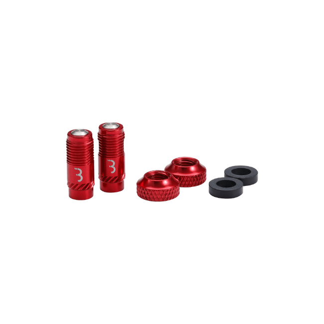 Capace valva BBB CoreCap rosii set 2 bucati