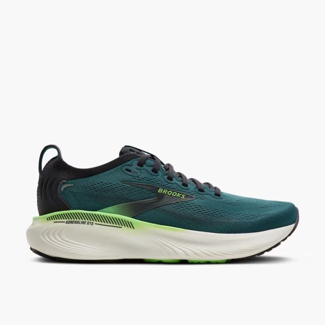 Pantofi alergare Brooks Adrenaline GTS 25 - verde | stabilitate GuideRails