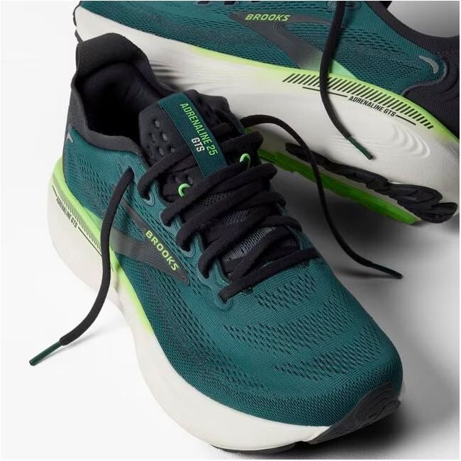 Pantofi alergare Brooks Adrenaline GTS 25 - verde | stabilitate GuideRails