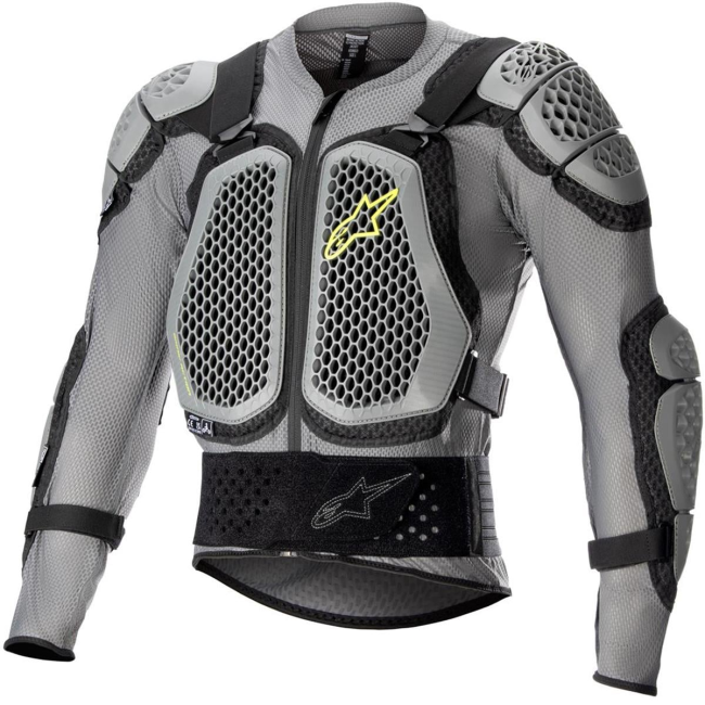 Protectie Corp Alpinestars Bionic Plus V2 Protection Jacket gri/negru/galben-fluo