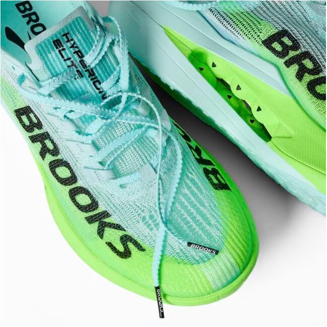 Pantofi alergare Brooks Hyperion Elite 5 - verde | racing cu carbon