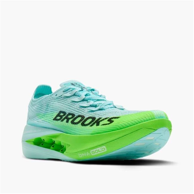 Pantofi alergare Brooks Hyperion Elite 5 - verde | racing cu carbon