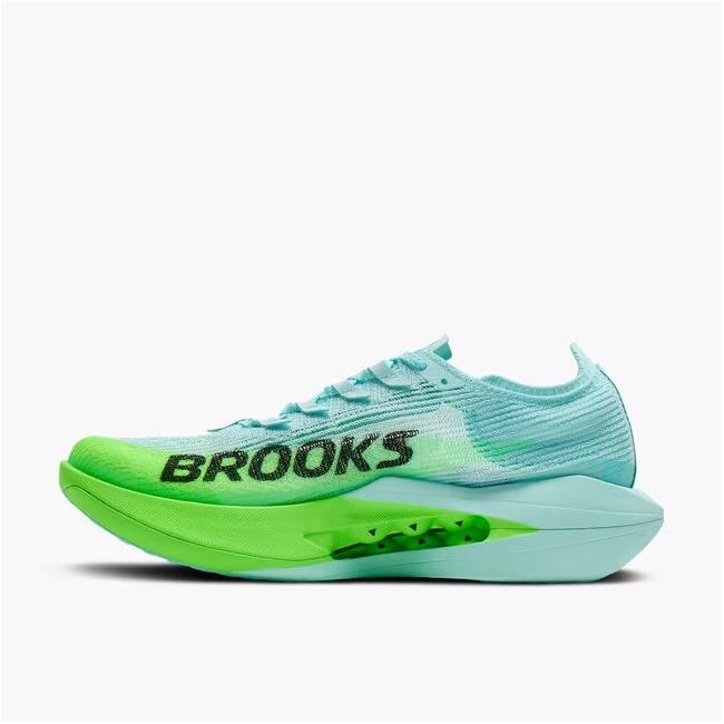 Pantofi alergare Brooks Hyperion Elite 5 - verde | racing cu carbon