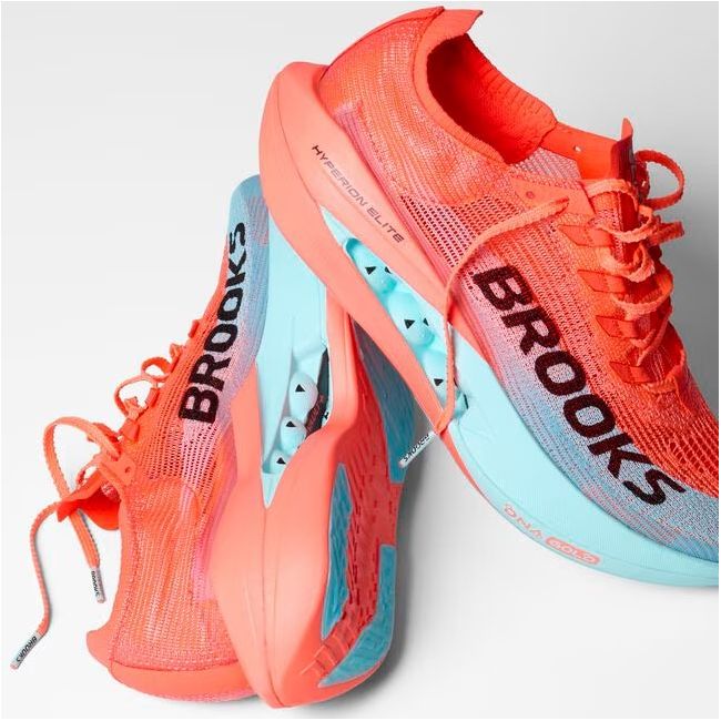 Pantofi alergare Brooks Hyperion Elite 5 - roz | racing cu carbon
