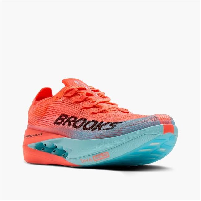 Pantofi alergare Brooks Hyperion Elite 5 - roz | racing cu carbon