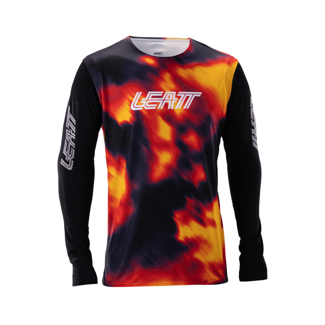 Tricou Leatt MTB Gravity 8.0 Heatmap Red