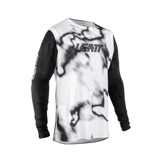Tricou Leatt MTB Gravity 8.0 Heatmap White