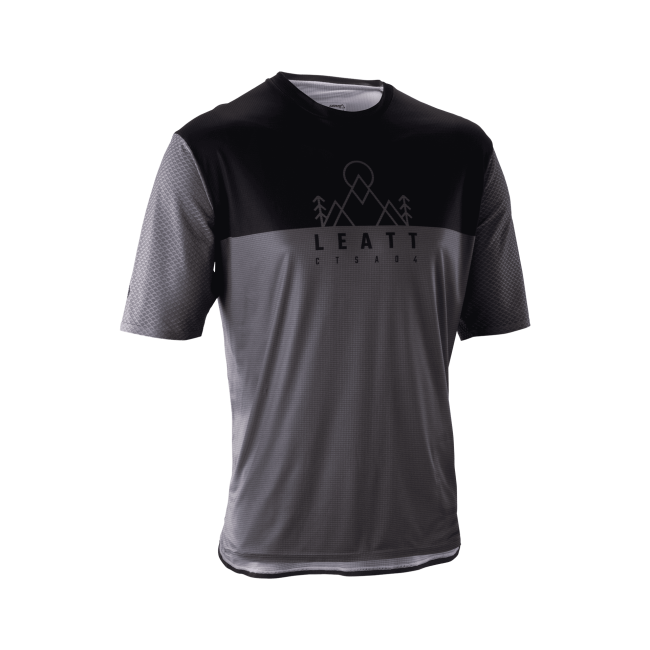 Tricou Leatt MTB Trail 3.0 Ghost Black
