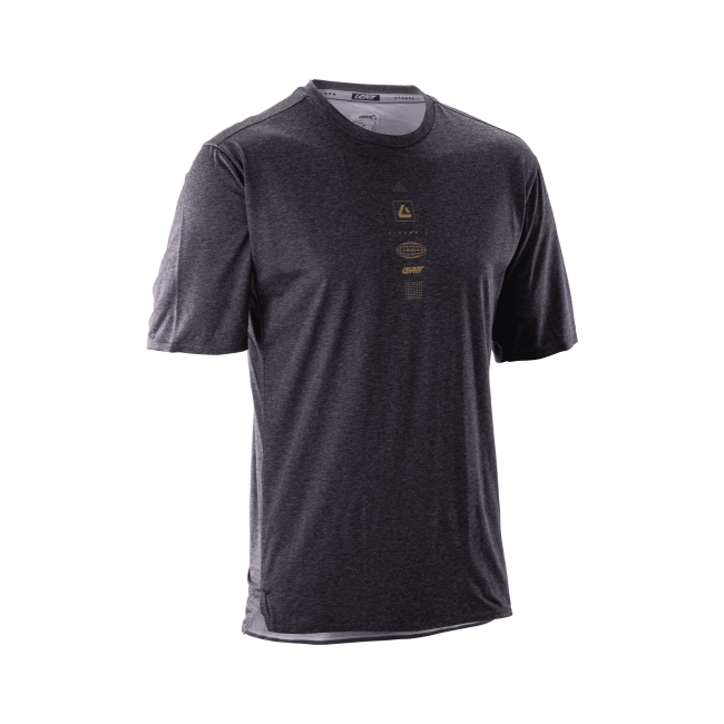 Tricou Leatt MTB Trail 4.0 Ghost Black