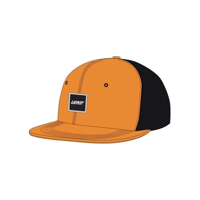 Sapca Leatt Trucker Tech Rusty Orange S - XL