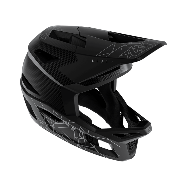 Casca Leatt MTB Gravity 6.0 Carbon Stealth Black/Grey L - 59-60cm