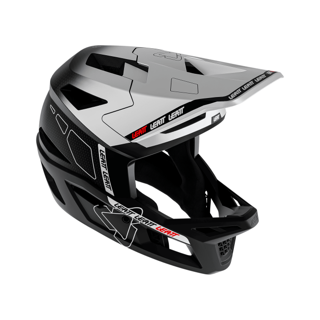 Casca Leatt MTB Gravity 6.0 Carbon White