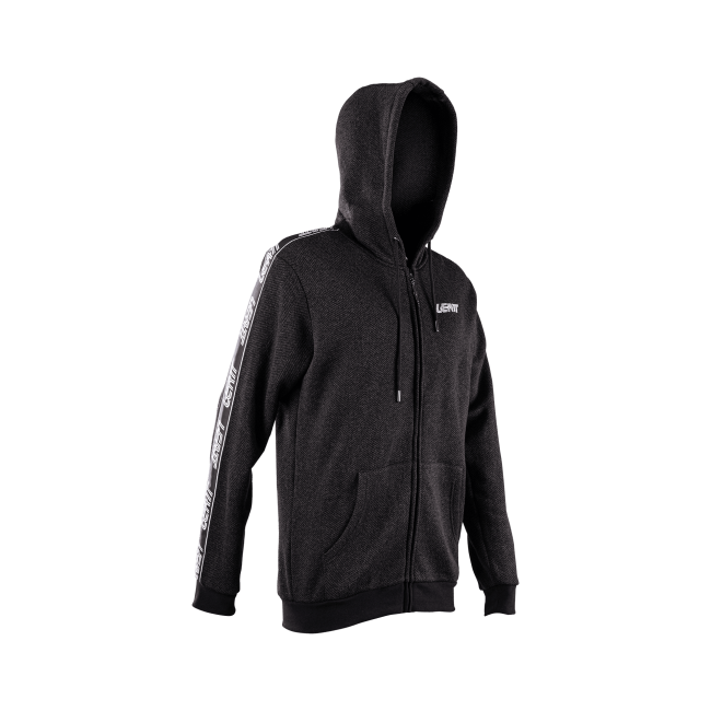 Hanorac Leatt Tech Zip-Hoodie Black