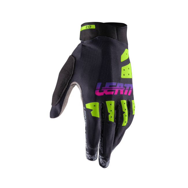 Manusi Leatt MTB 2.0 X-Flow Neon Black