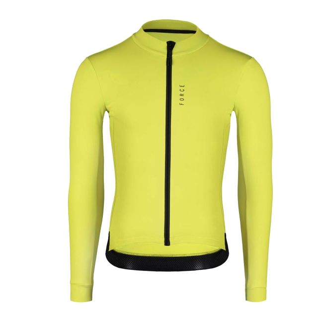 Bluza Force Endless cu maneca lunga fluo