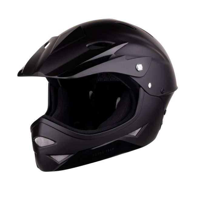 Casca Force Downhill Junior, negru mat