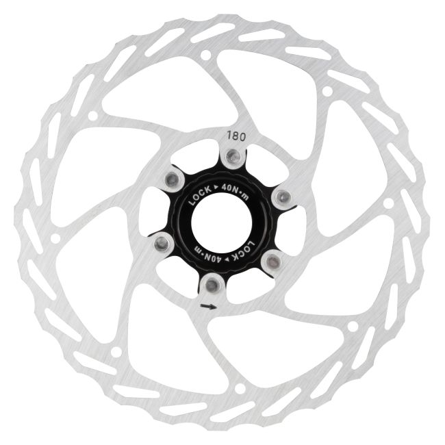 Disc frana Force 180mm Center-Lock argintiu