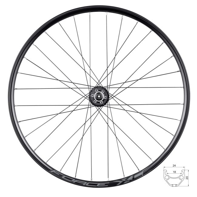 Roata Fata Force XC Disc 584x19 804342 6b32sh