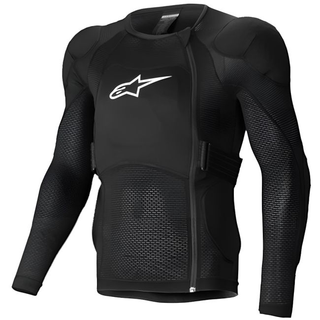 Jacheta Alpinestars A-Impact Plasma Protection Jacket LS Black/White