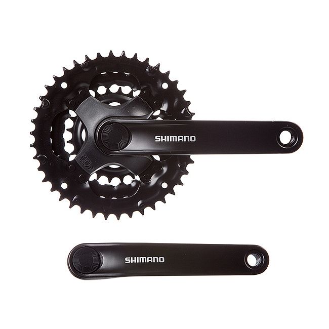 Pedalier Shimano Tourney FC-TY301 42X34X24T 170mm, negru (AFCTY301C244XL), vrac