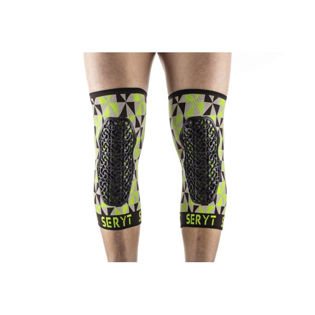 Protectii genunchi Seryt Arlecchino Grey Green