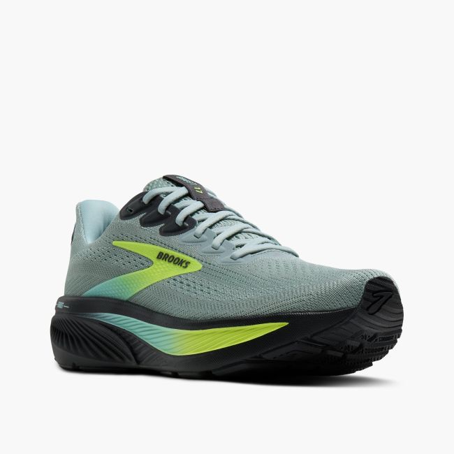 Pantofi alergare Brooks Ghost 17 - verde 349 | amortizare echilibrată