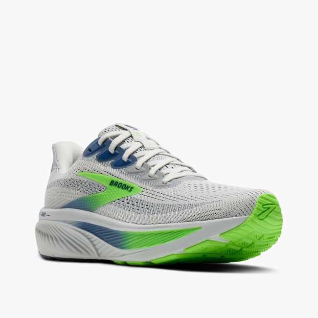 Pantofi alergare Brooks Ghost 17 - verde 454 | amortizare echilibrată